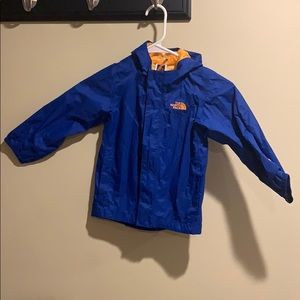 The North Face rain jacket, 3t